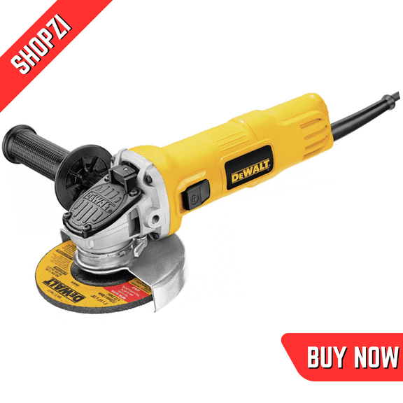 DeWalt 7 Amp Corded 41/2Inch Small Angle Grinder, DWE4011  Compact, Durable, High Performance