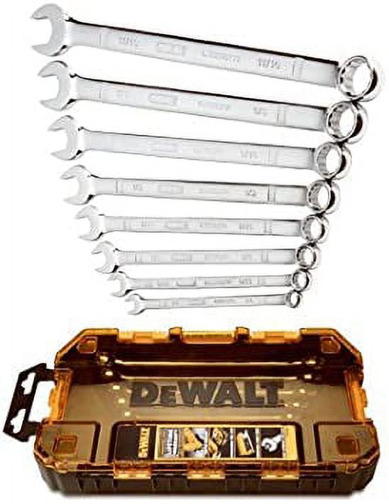 DeWalt 8pc Combination Metric Wrench Set