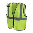 thumbnail image 1 of Dewalt DSV220-M Class 2 Durable Polyester Mesh Economy Green Vest, Medium, 1 of 2
