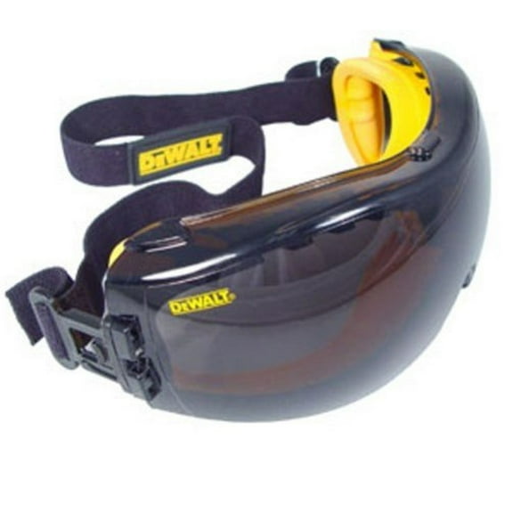 DeWalt Concealer Anti-Fog Dual Mold Safety Goggle, Smoke