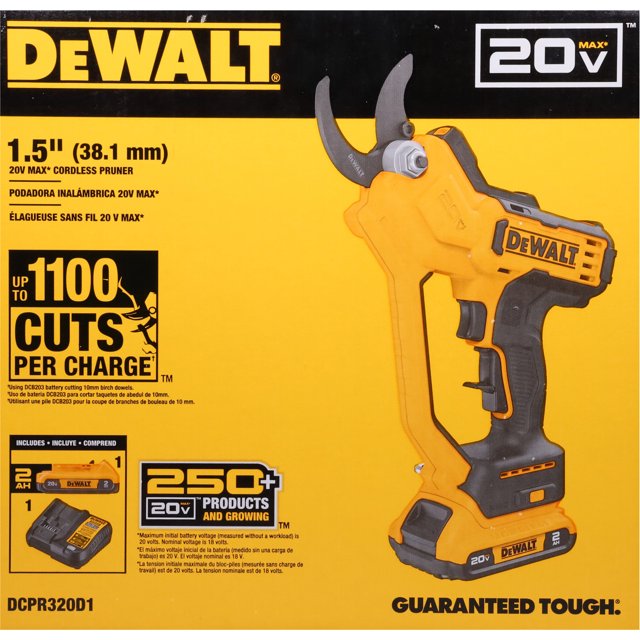 DeWalt Cordless 1.5 In (38.1 mm) Pruner 1 ea