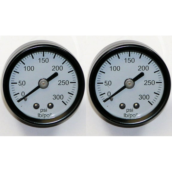 DeWalt D55141 Air Compressor (2 Pack) Replacement Pressure Gauge - A17166-2PK