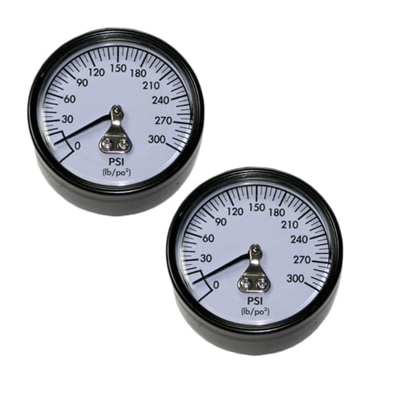 DeWalt D55146 Compressor Replacement Pressure Gauge (2 Pack) - A18885-2PK