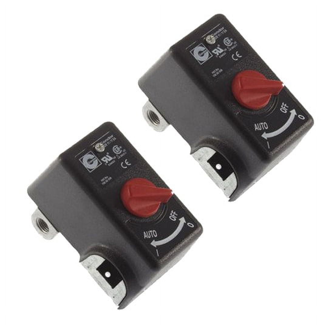 DeWalt D55168 2 Pack Genuine OEM Air Compressor Pressure Switches