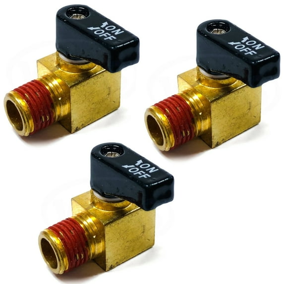 DeWalt D55168 Compressor Drain Valve 3-Pack, N000986-3PK