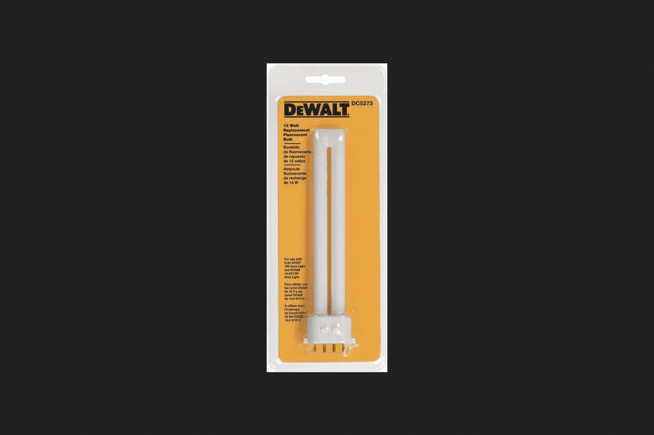 DeWalt DC5273 13-Watt Fluorescent Replacement Bulb 5140060-17