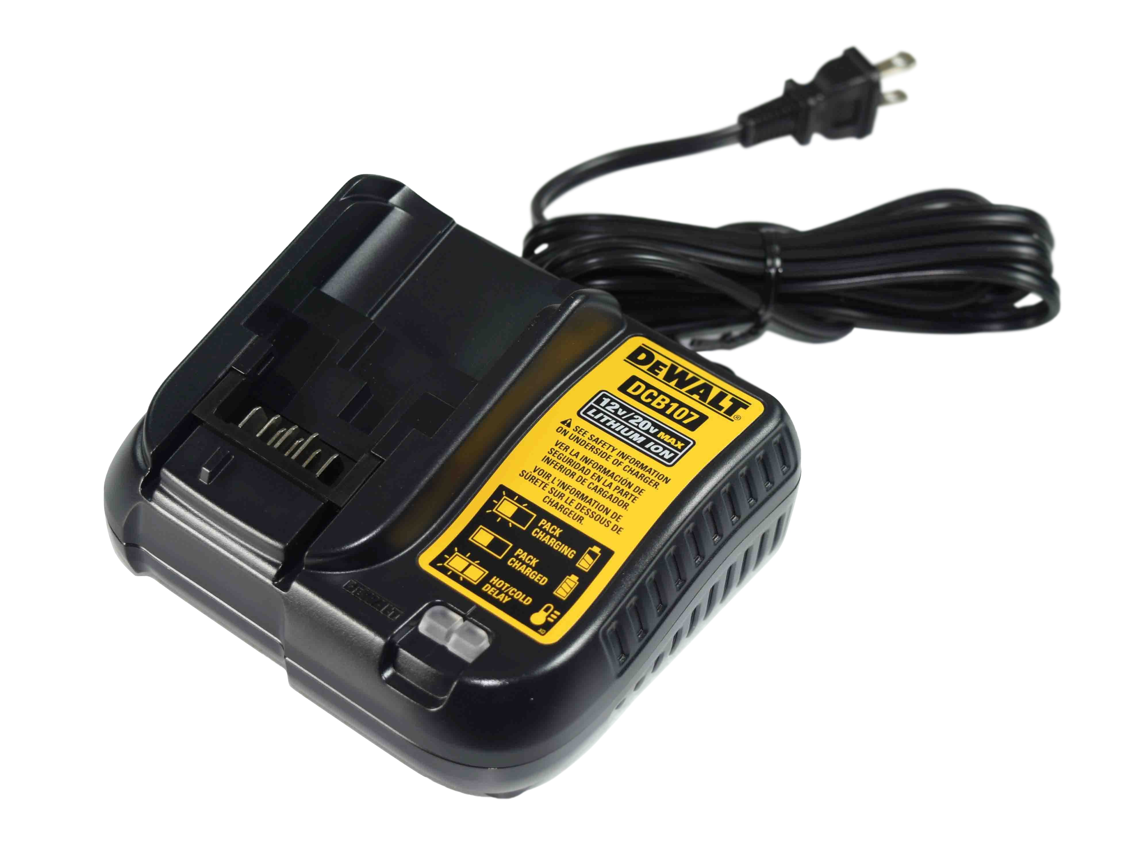 DeWalt DCB107-NBX 12V/20V Max Lithium-Ion Multi Battery Charger