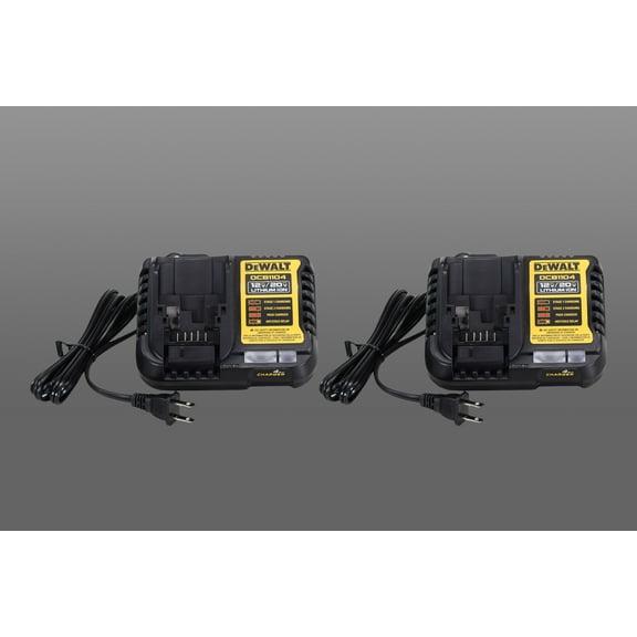 DeWalt DCB1104-NBX 12V/20V MAX 4 Amp Multi-Voltage Charger (2 Pack)