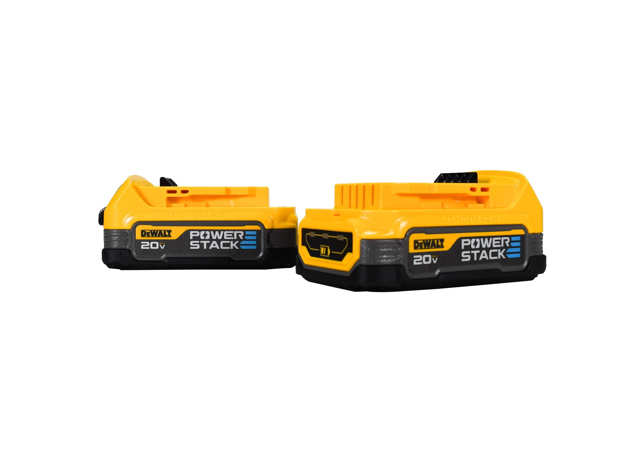 DEWALT 20V MAX POWERSTACK 1.7Ah Compact Battery Pack 2-Pack (DCBP034-2) – 50% More Power, 25% Smaller Size, Fast Charging