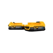 DEWALT 20V MAX POWERSTACK 1.7Ah Compact Battery Pack 2-Pack DCBP034-2   50% More Power, 25% Smaller Size, Fast Charging