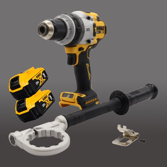 DeWalt DCD1007B 20V MAX XR 1/2" Cordless Hammer Drill with (2) 5Ah Batteries