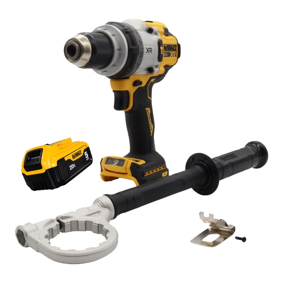 DeWalt DCD1007B 20V MAX XR 1/2" Cordless Hammer Drill with 5Ah Battery