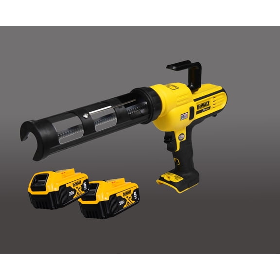 DeWalt DCE560B 20V MAX 10OZ / 300ML Adhesive Gun w/ (2) 5Ah Batteries, & Charger