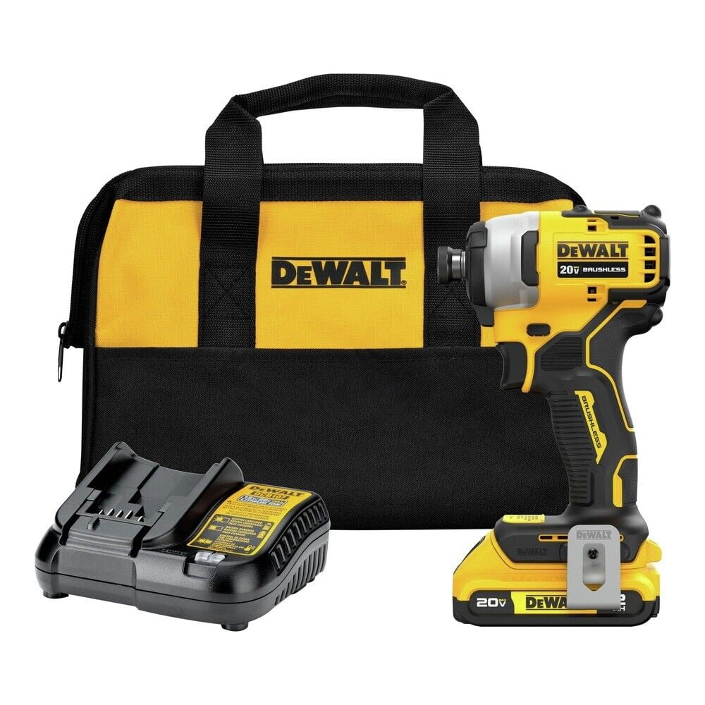 DeWalt DCF809D1 20V MAX ATOMIC BL Compact 1/4" Cordless Impact Drill Driver New