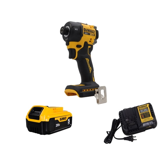 DeWalt DCF870B 20V Cordless Hydraulic Impact Driver with 5Ah Batteries & Charger