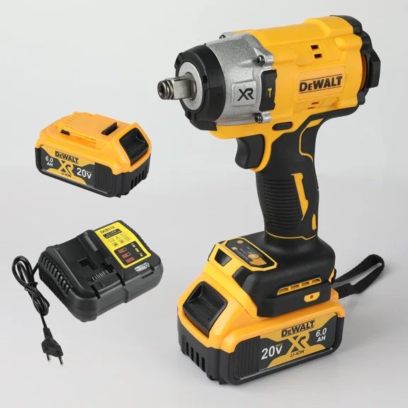 DeWalt® DCF922 ATOMIC 20V MAX 1/2 in. Cordless Impact Wrench Variable Speed Electric Wrench tool herramientas recargables de 20V ,Impact wrench + Battery + Charger