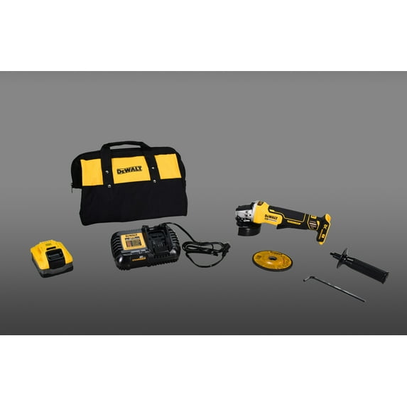 DeWalt DCG413H1 20V Cordless Brushless 4.5" Grinder