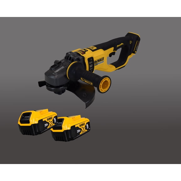 DeWalt DCG460B 60V MAX 7" - 9" Cordless Angle Grinder with (2) 5Ah Batteries