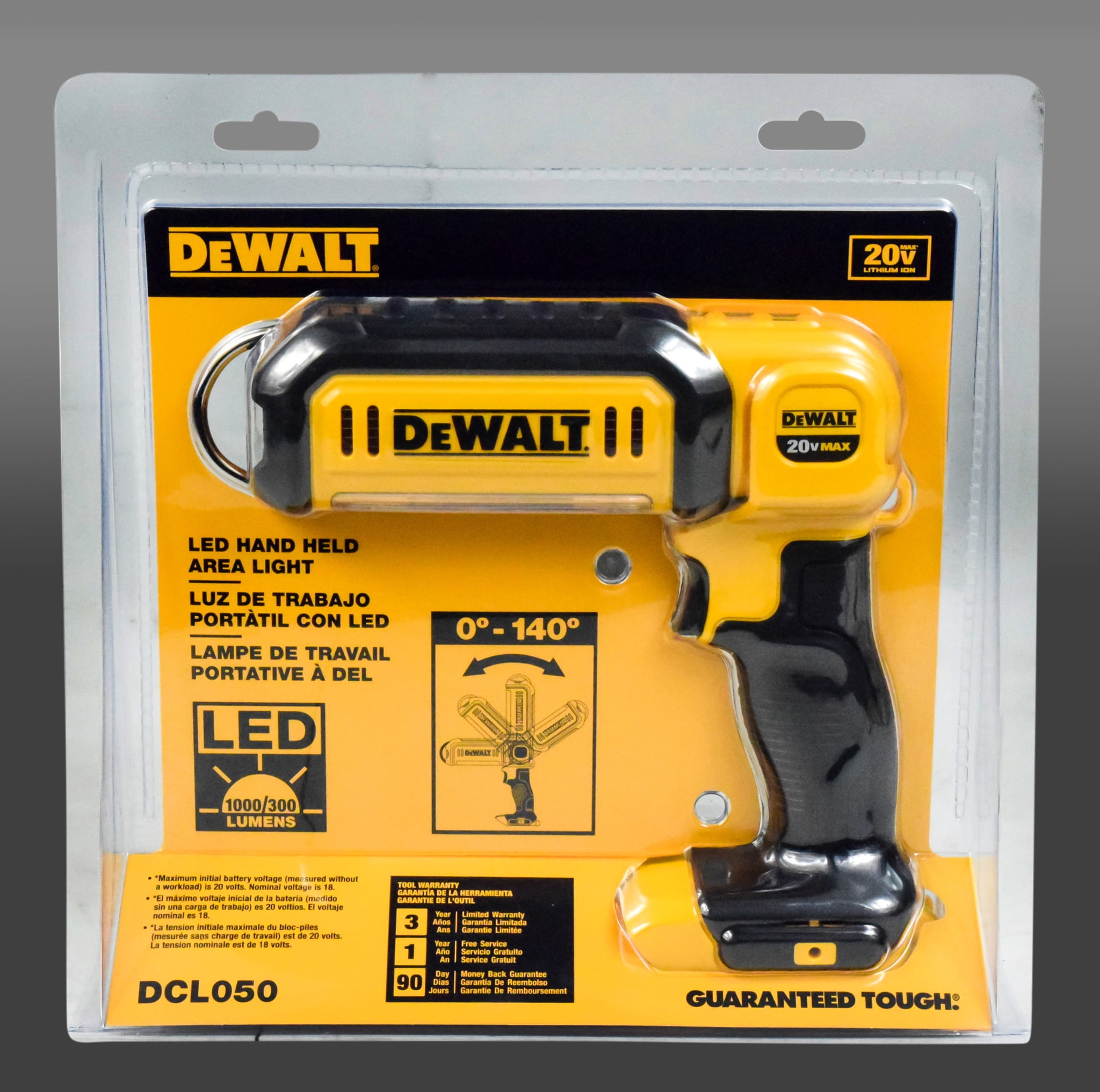 Lampe d'inspection Dewalt DCL050 18V