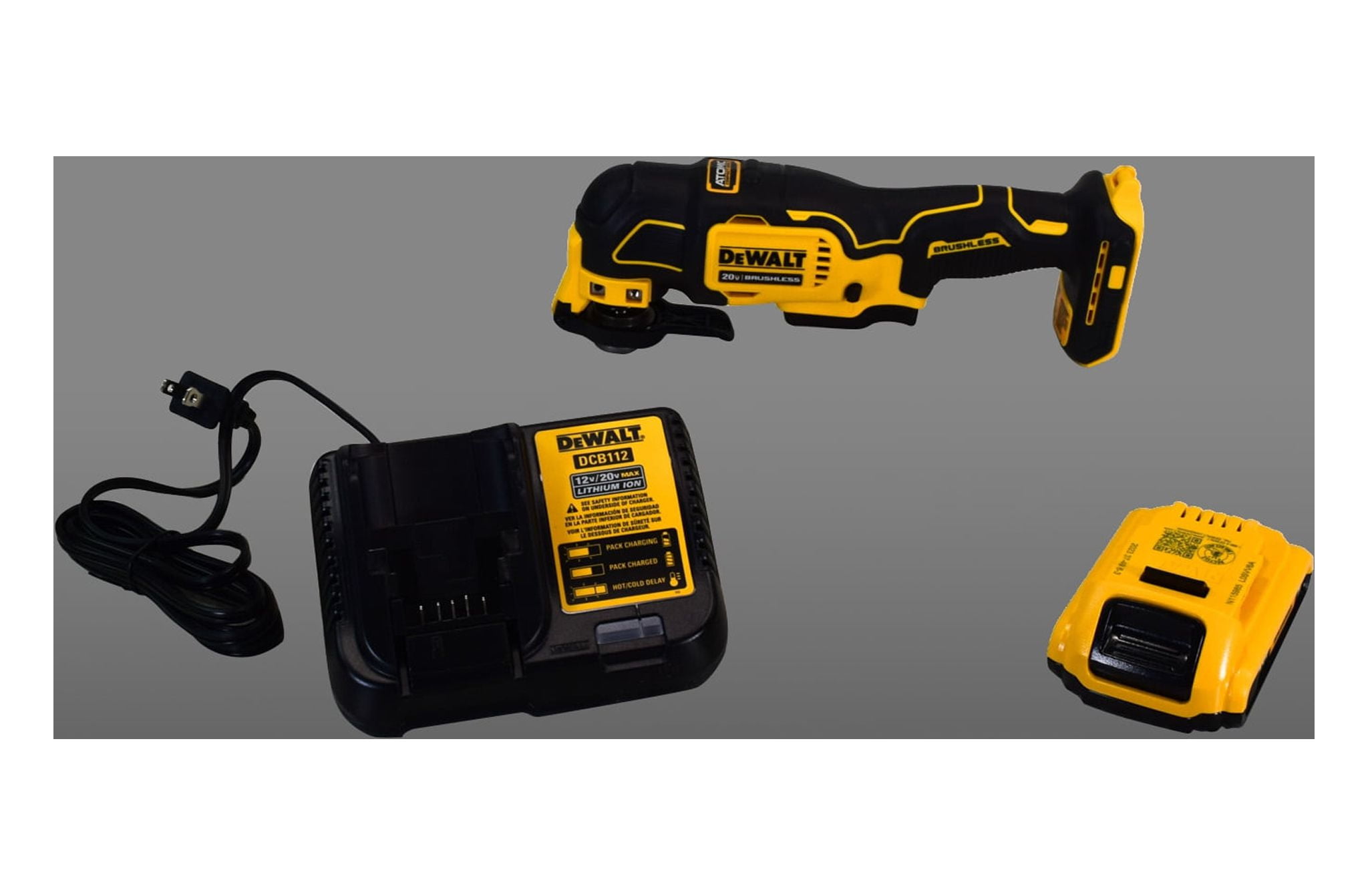 DeWalt DCS354D1 20V Cordless Oscillating Multi Tool with Battery