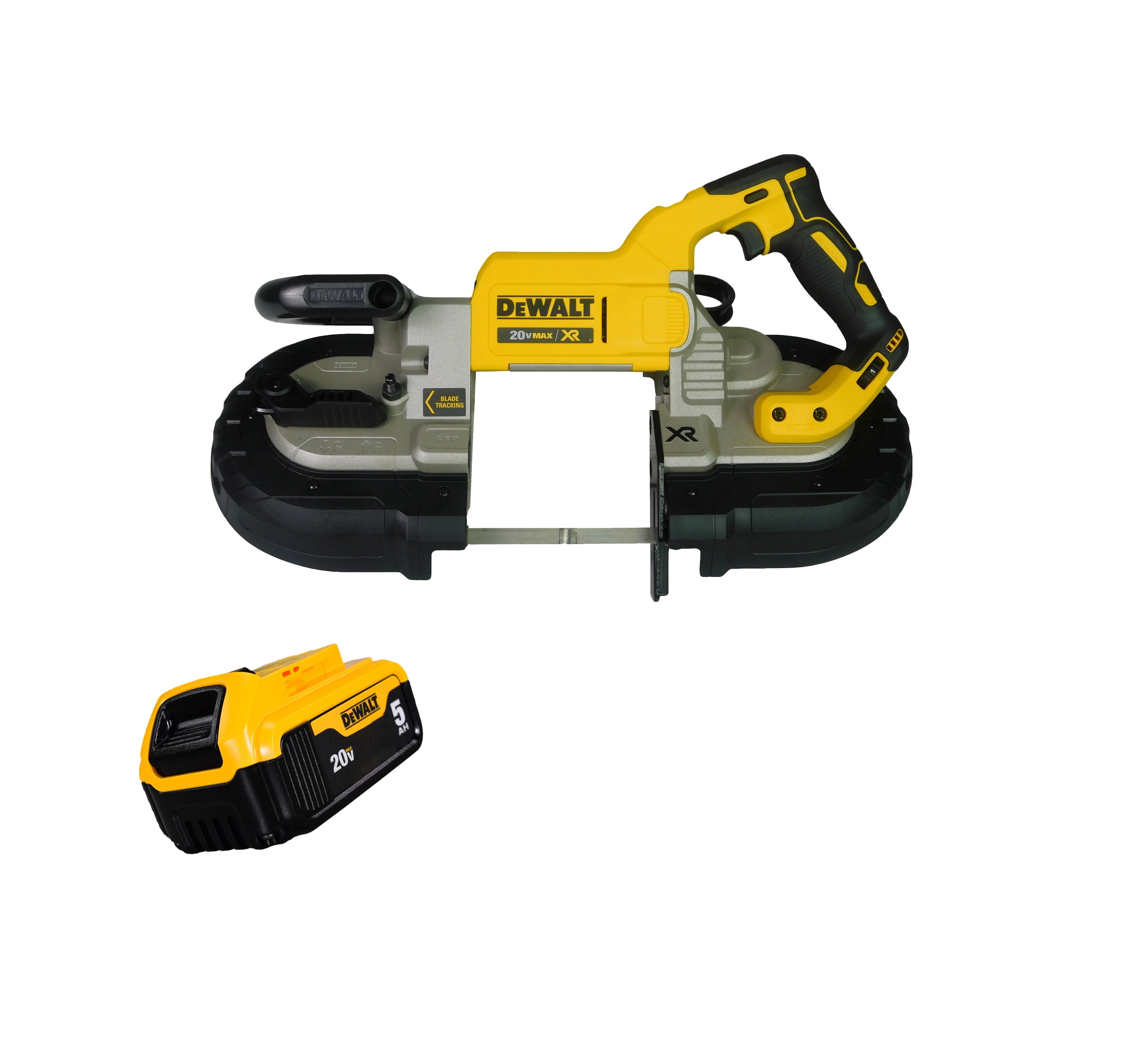 DeWalt DCS374B 20V Max Cordless Deep Cut Band Saw with 5Ah Battery