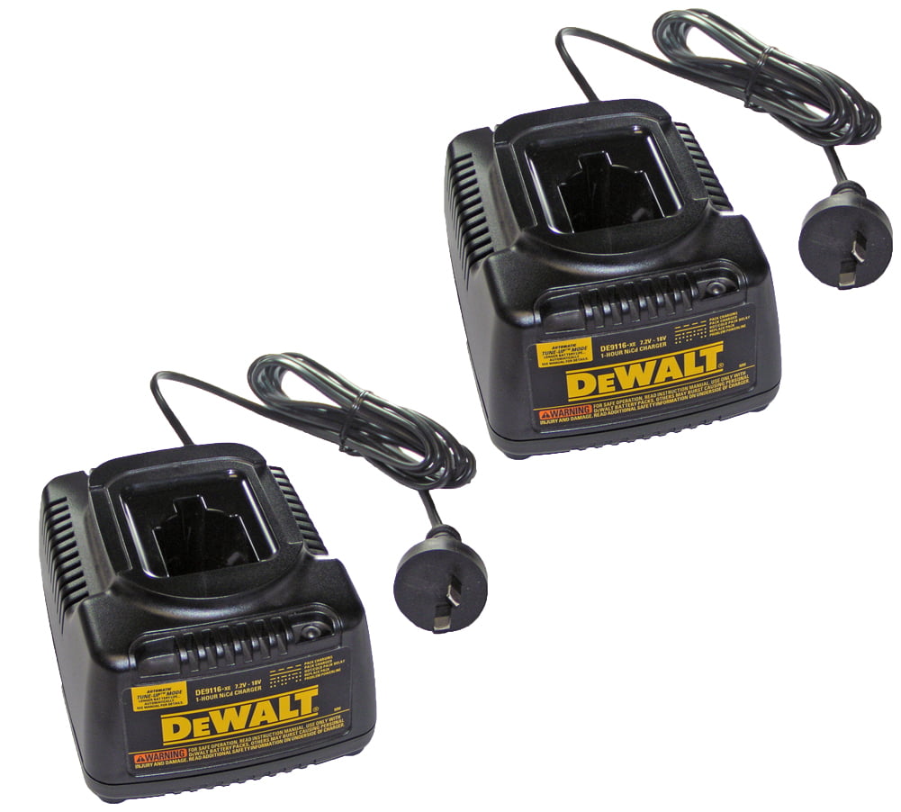  Dewalt DW9116 7.2-18V Cargador de batería NiCd (paquete de 2) :  Herramientas y Mejoras del Hogar