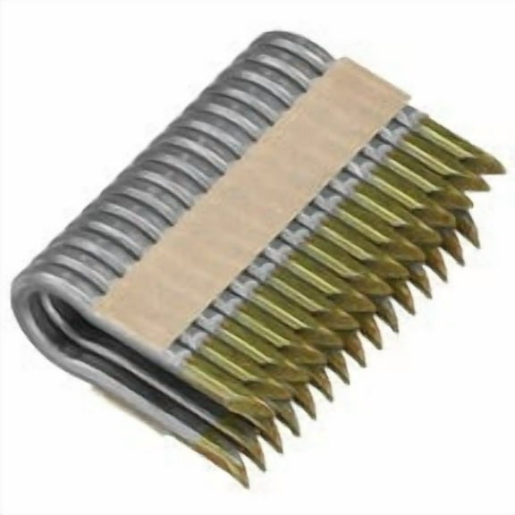 DEWALT DFS9175B1G Barbed Fencing Round Crown Staple, For Use With DCFS950 Cordless Fencing Stapler, 1/2 in W Crown, 1-3/4 in L Leg, Divergent Point, Paper Collation, 9 ga