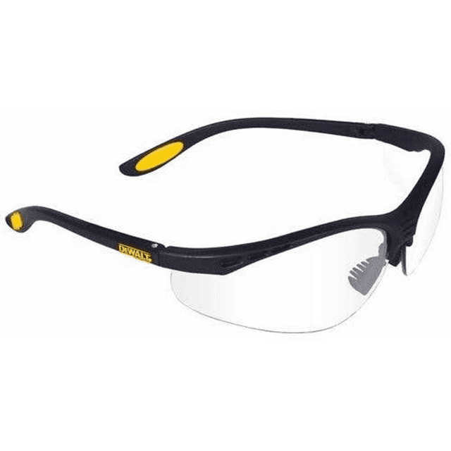 Dewalt Dpg58 Reinforcer Safety Glasses Frame Clear Lens