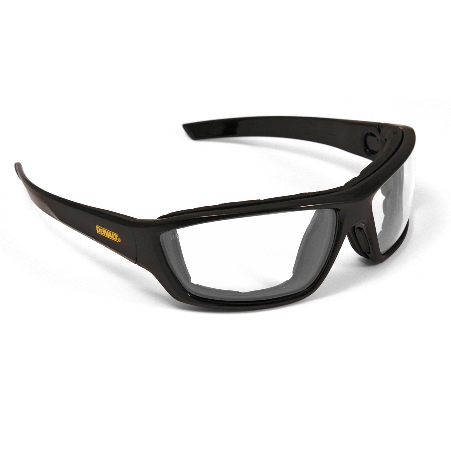 DeWalt DPG83-11 Converter Safety Glasses/Goggles - Black Frame - Clear  Anti-Fog Lens
