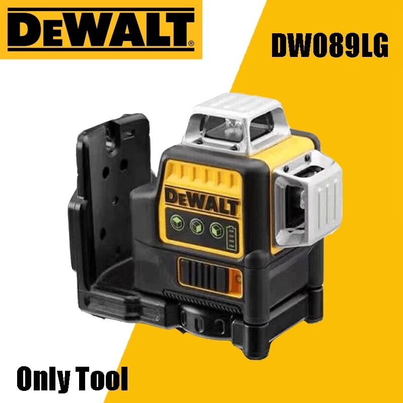 DeWalt DW089LG 12V MAX Laser Level Green Line Laser 3 x 360 Degree Green Professional Laser Cordless Rechargeable Tool only