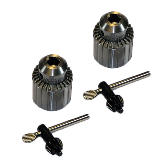 DeWalt DW130/DW140/DW142 Replacement (2 Pack) Chuck & Key - 449644-00-2PK