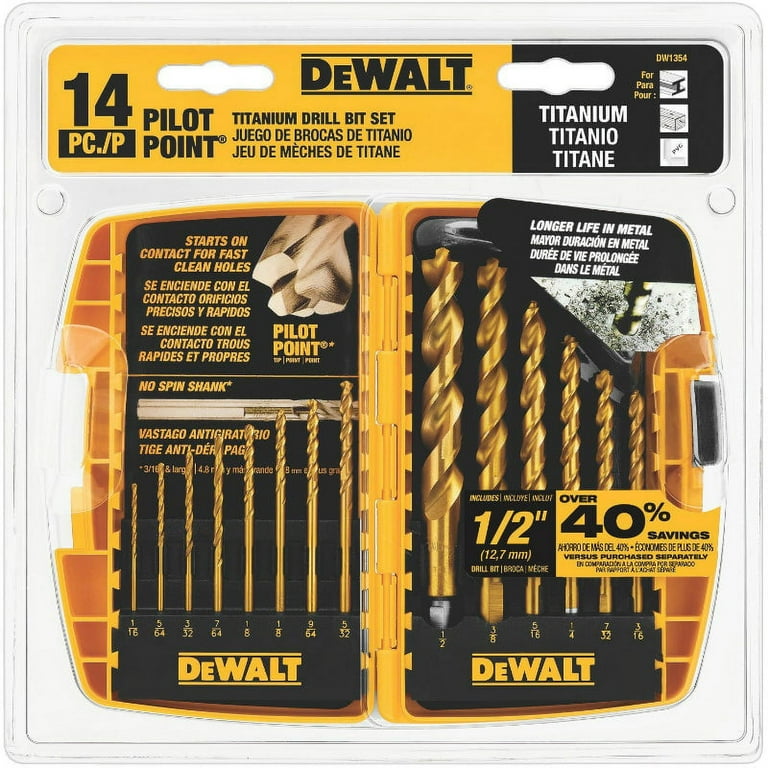 Dewalt 1354 drill bits hotsell
