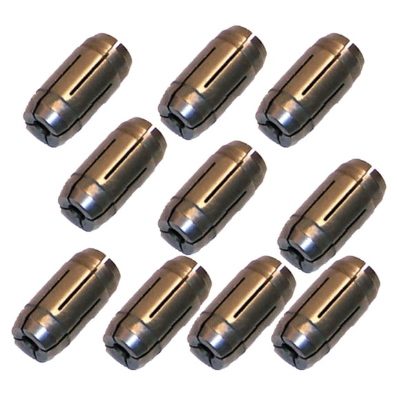 DeWalt DW660 Cut Out Tool (10 Pack) Replacement 1/8" Collet - 389243-00-10PK