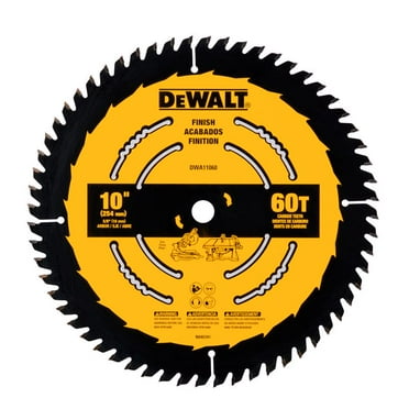 DeWalt DWA11060 Finish Saw Blade, 60T x 10"