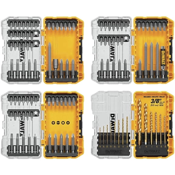 DeWalt - DWA110SETCCLW - 110-Piece Shank Screwdriver Bit Set