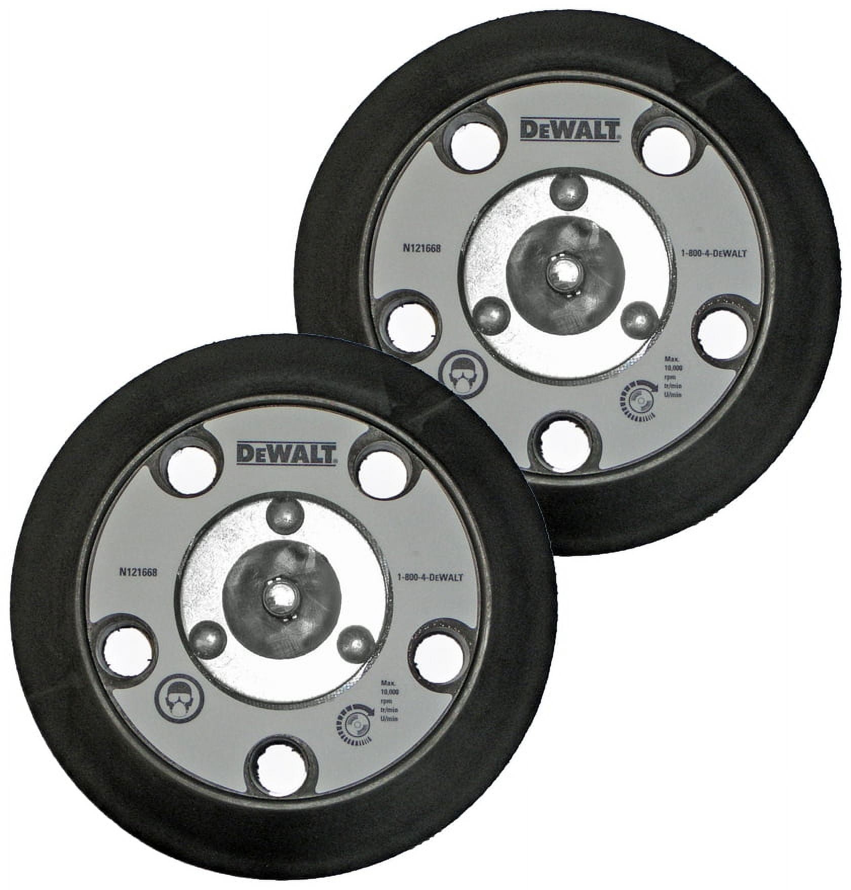 DeWalt DWE6401DS Shroud (2 Pack) 13904 5" Backing Pad 5 Holes