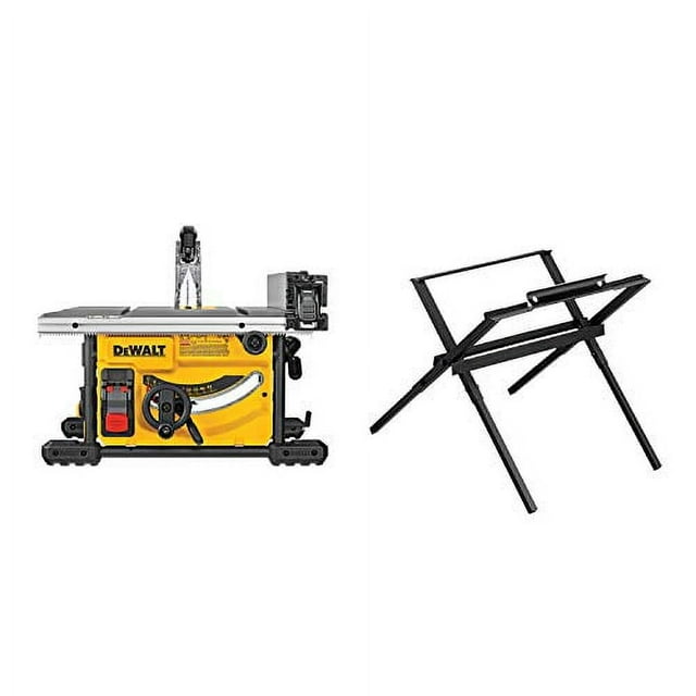DeWalt DWE7485WS 15Ah Corded 8 1/4" Compact Jobsite Table Saw w/ Table Saw Stand