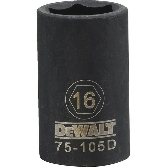 DeWalt DWMT75105OSP Impact Socket 1/2 in 16 mm 6 Point