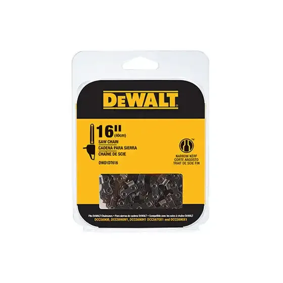 DeWalt DWO1DT608 Pole Saw Chain Low Vibration Chain 8 Inch Length Bar 3 8 Inch Teeth Per Inch Pitch 34 Link Each Walmart