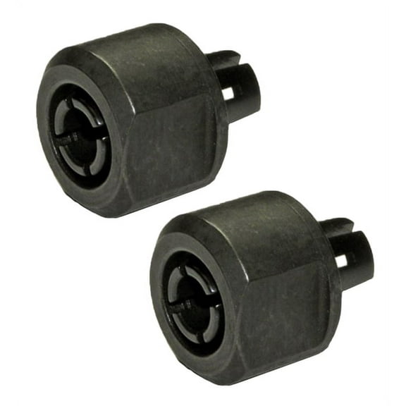 DeWalt DWP611 Router Replacement 1/4" Collet & Nut (2 Pack) - A24215SV-2PK
