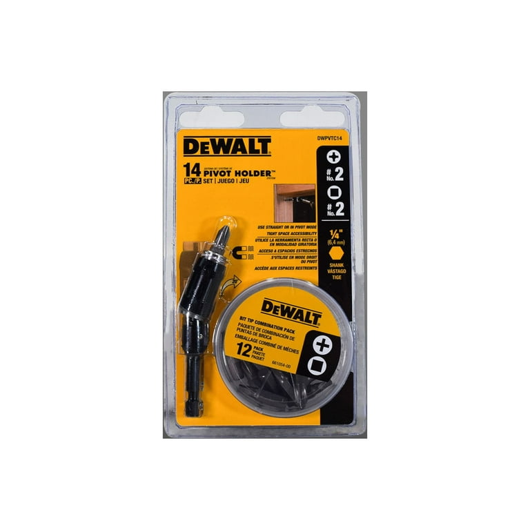 Dewalt pivot bit holder set online