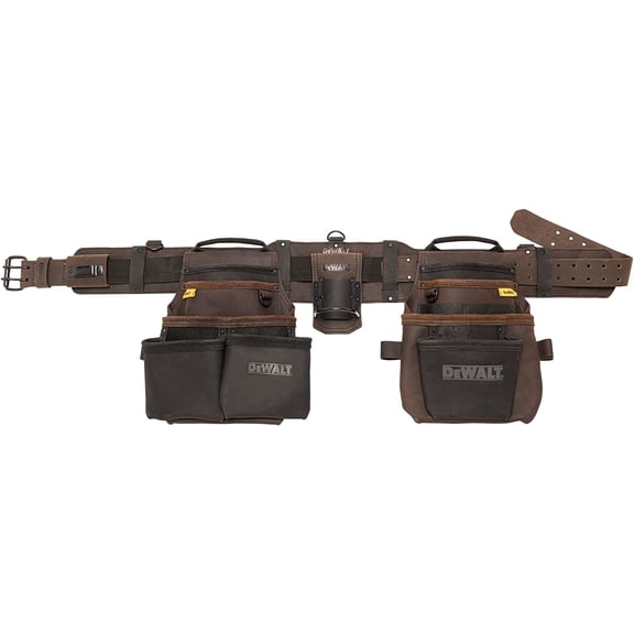 DeWalt DWST550113 Leather Tool Rig, Pouches with 18 Pockets - Quantity 1