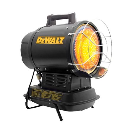 DeWalt DXH70CFAV 70,000 BTU/hr. 1750 sq. ft. Radiant Kerosene Heater