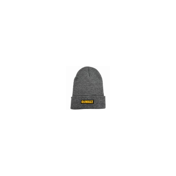DeWalt DXWW50029-GRY-ONE Beenie Hat, Gray/Patch - Quantity 1