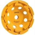 thumbnail image 1 of DeWalt Double Row Diamond Cup Wheel 4 1/2", 1.0 CT, 1 of 4