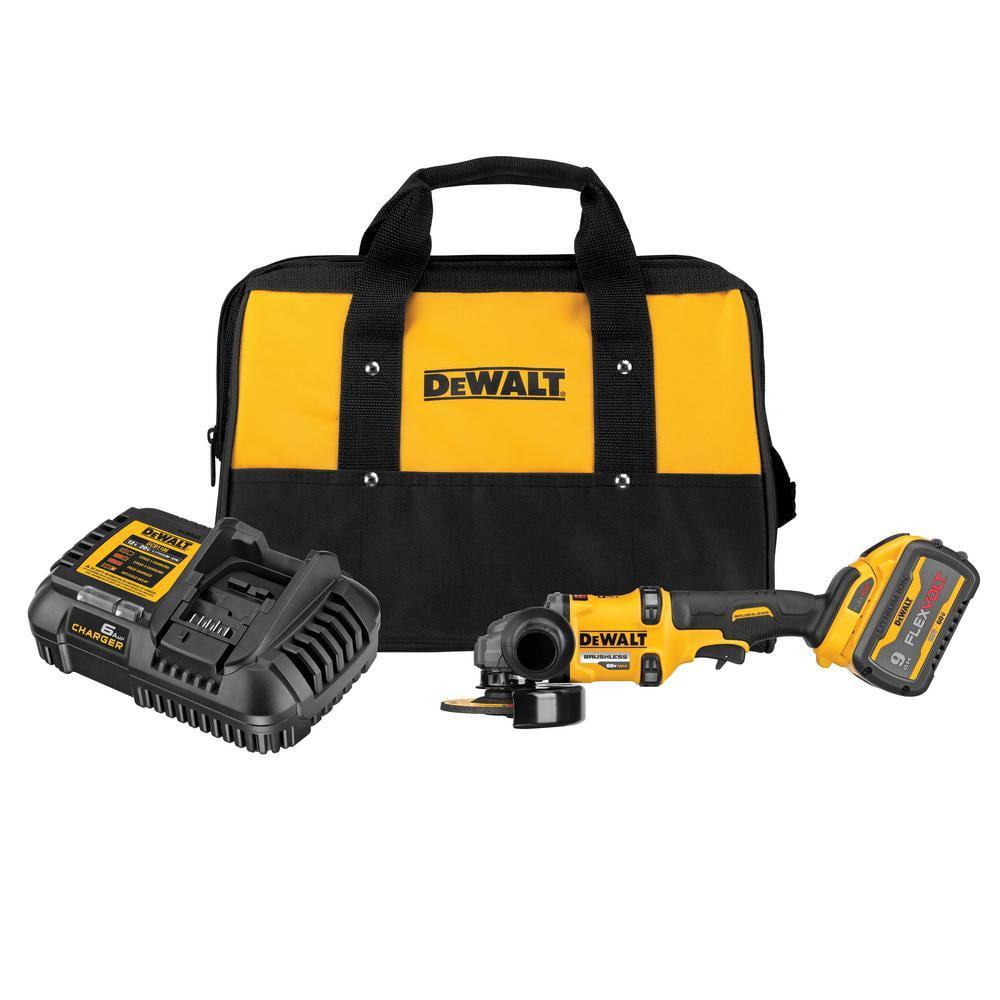 DeWalt Flexvolt 60V Max Cordless Grinder Kit, 4.5 in; 6 in, 1 KT (115