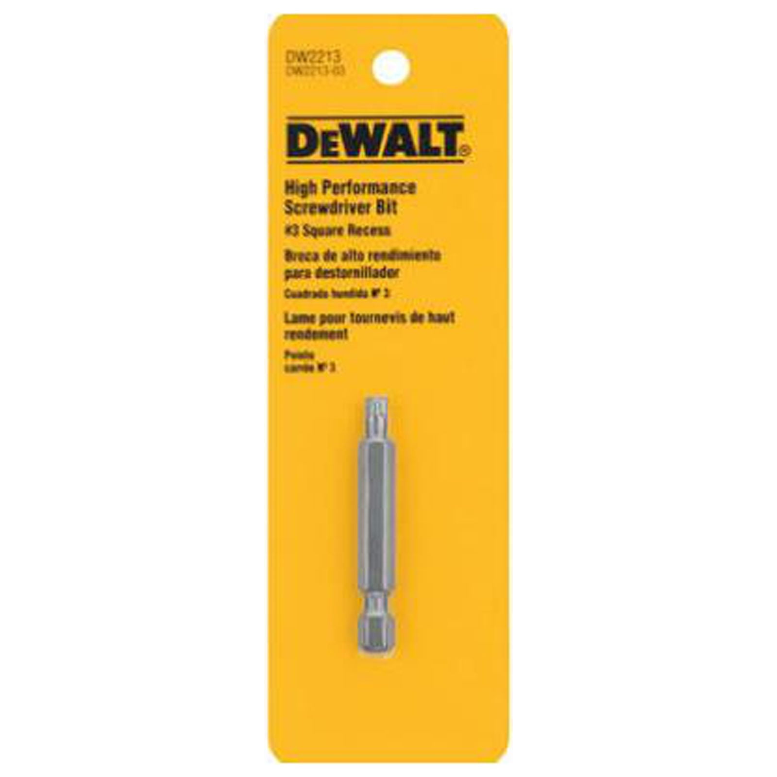 DeWalt Insert Screwdriver Bit,No DW2213,  Dewalt Accessories,PK5