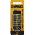 thumbnail image 1 of Dewalt 2896538 Assorted 1 in. Security Bit Set with Steel 0.25 in. Hex Shank, 6 Piece, 1 of 2