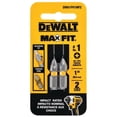 thumbnail image 1 of DeWalt Max Fit Phillips #1 X 1 in. L Screwdriver Bit Set Steel 2 pk, 1 of 1