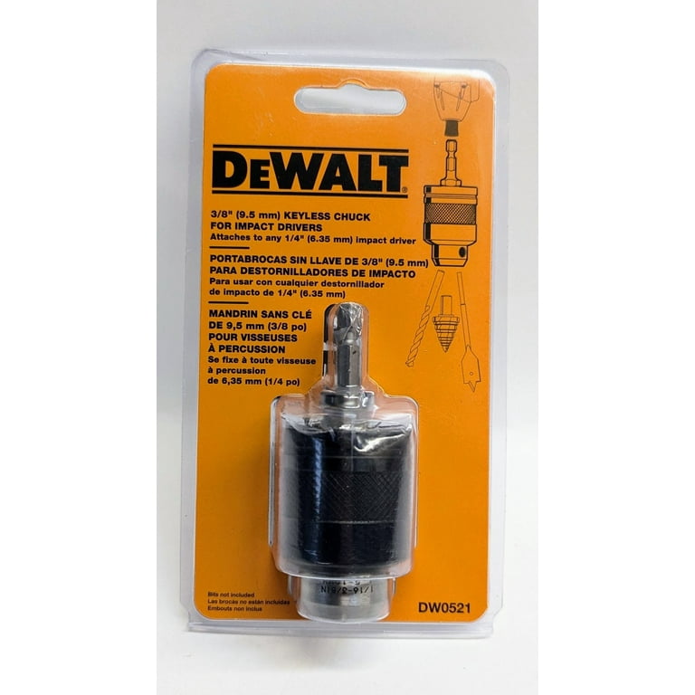 DeWalt Impact Chucks, Drive Size 1/4